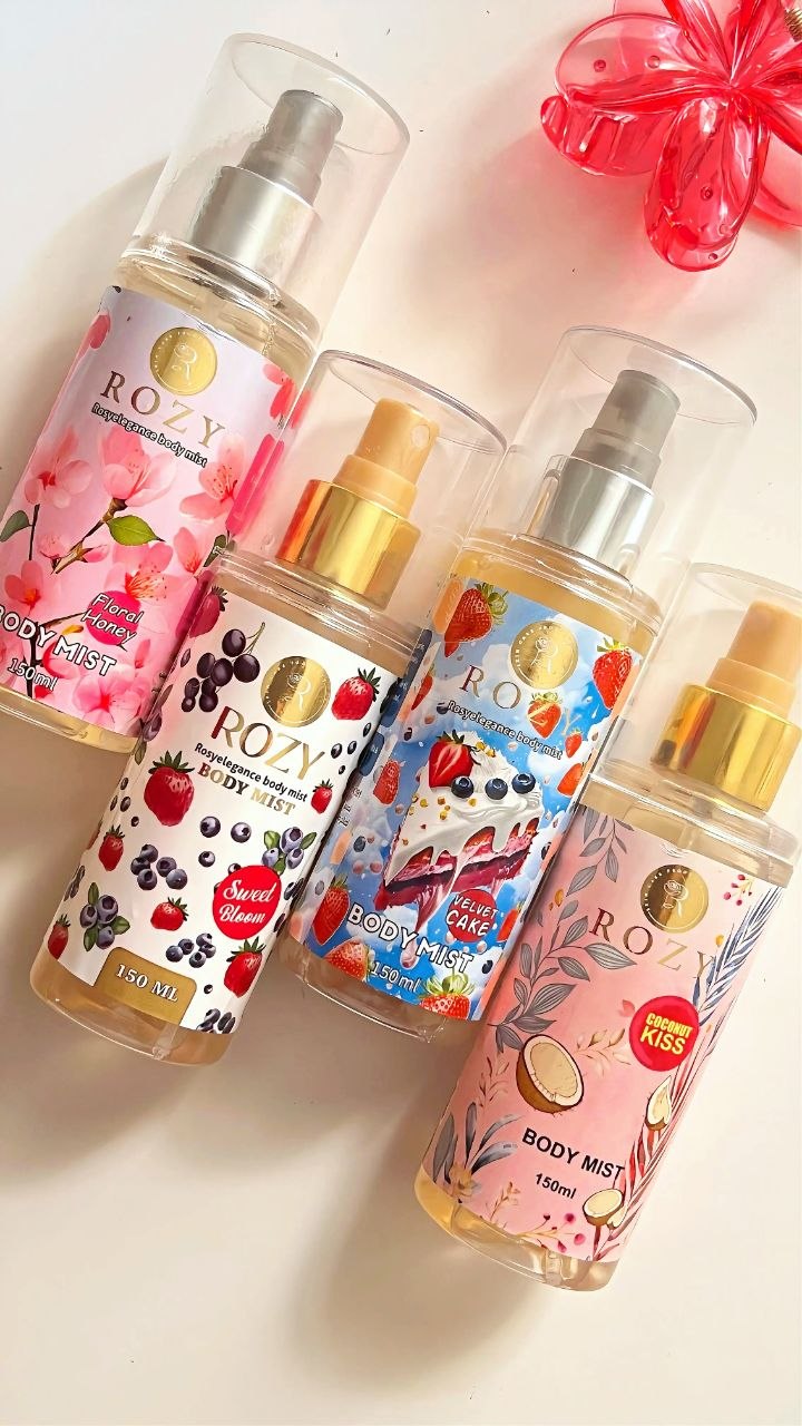 summer body mist collection